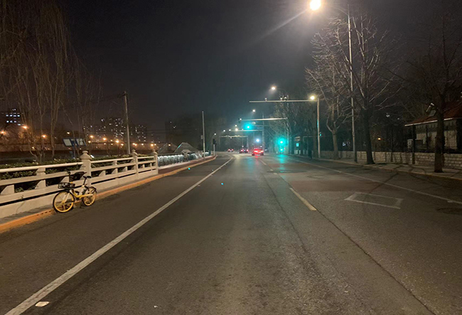 北京市东城区龙潭东路道路照明工程